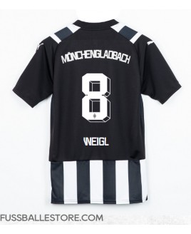 Günstige Borussia Monchengladbach Julian Weigl #8 3rd trikot 2023-24 Kurzarm